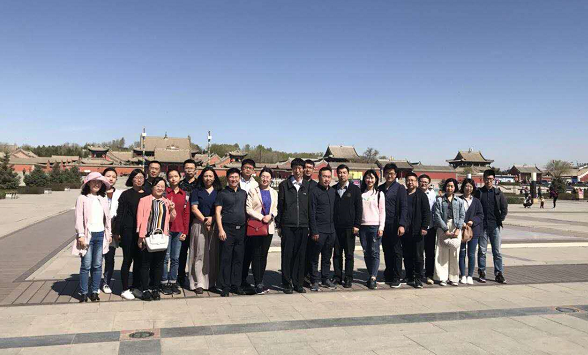 規(guī)劃編制組調研現(xiàn)場集體合影