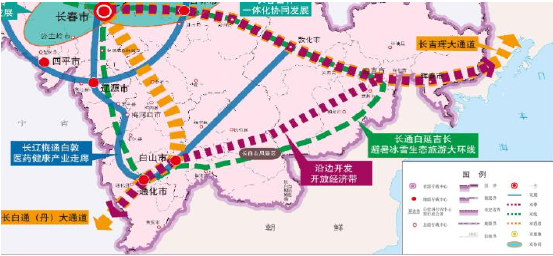 吉林省“一主六雙”區域協調發展空間布局 吉林省“一主六雙”區域協調發展空間布局