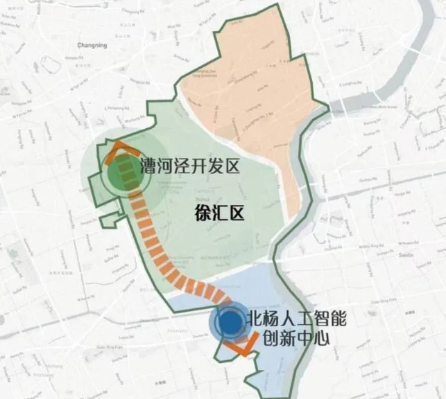 上海徐匯區(qū)“元?jiǎng)?chuàng)未來(lái)”元宇宙產(chǎn)業(yè)創(chuàng)新園布局圖