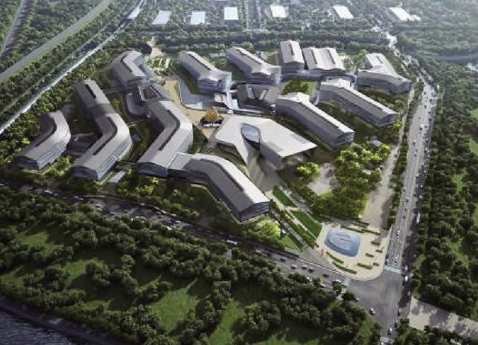 阿里巴巴達摩院南湖園區(qū)造型處理 阿里巴巴達摩院南湖園區(qū)造型處理