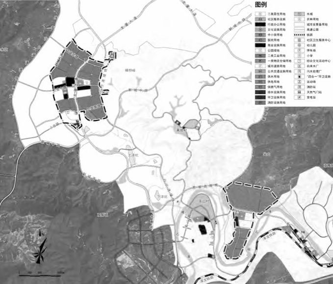 生態農業產業園土地利用規劃圖 生態農業產業園土地利用規劃圖