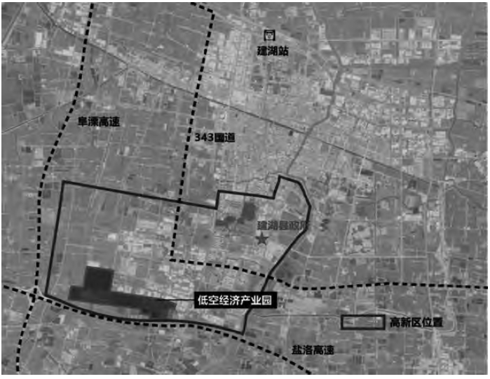 低空經(jīng)濟(jì)產(chǎn)業(yè)園區(qū)位圖
